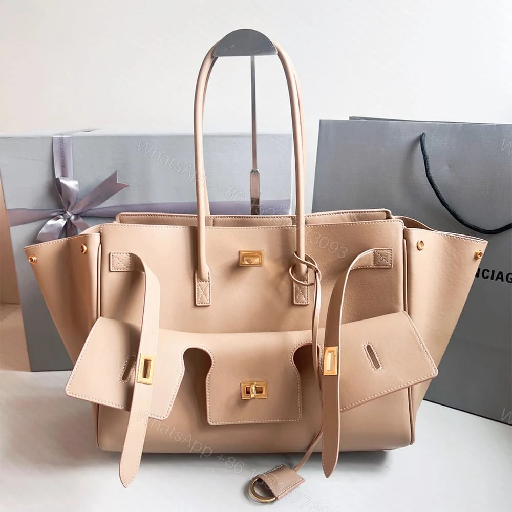 View 2 of Balenciaga Women’s Bel Air Carry All Bag Medium(HIGH-END GRADE)