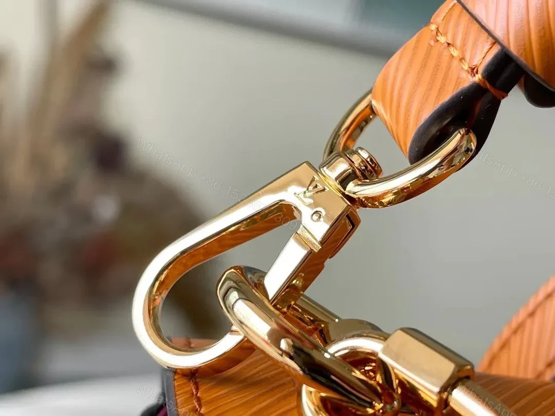 View 7 of Louis Vuitton LV Twist Mini Orange Handbags 23x17x9cm