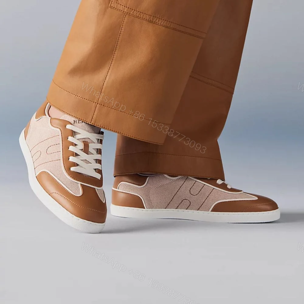 View 10 of Hermes Match Sneaker Multicolore Noisette