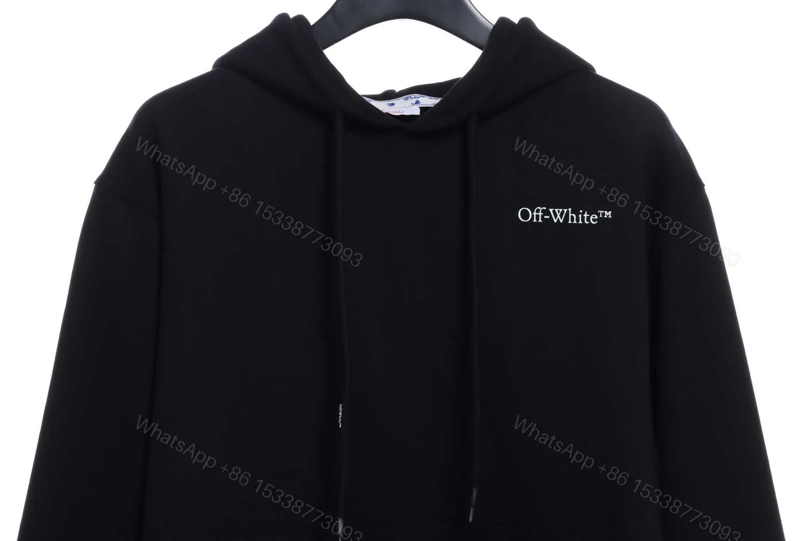 View 6 of Off-White Vintage Classical Religious Oil Painting Hoodie