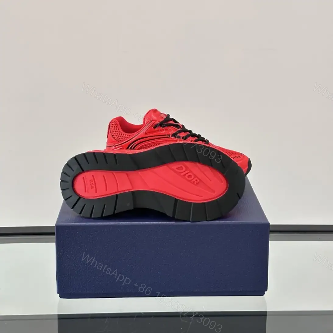 View 5 of DIOR B35 NXXT-SNEAKERS IN RED – CD235
