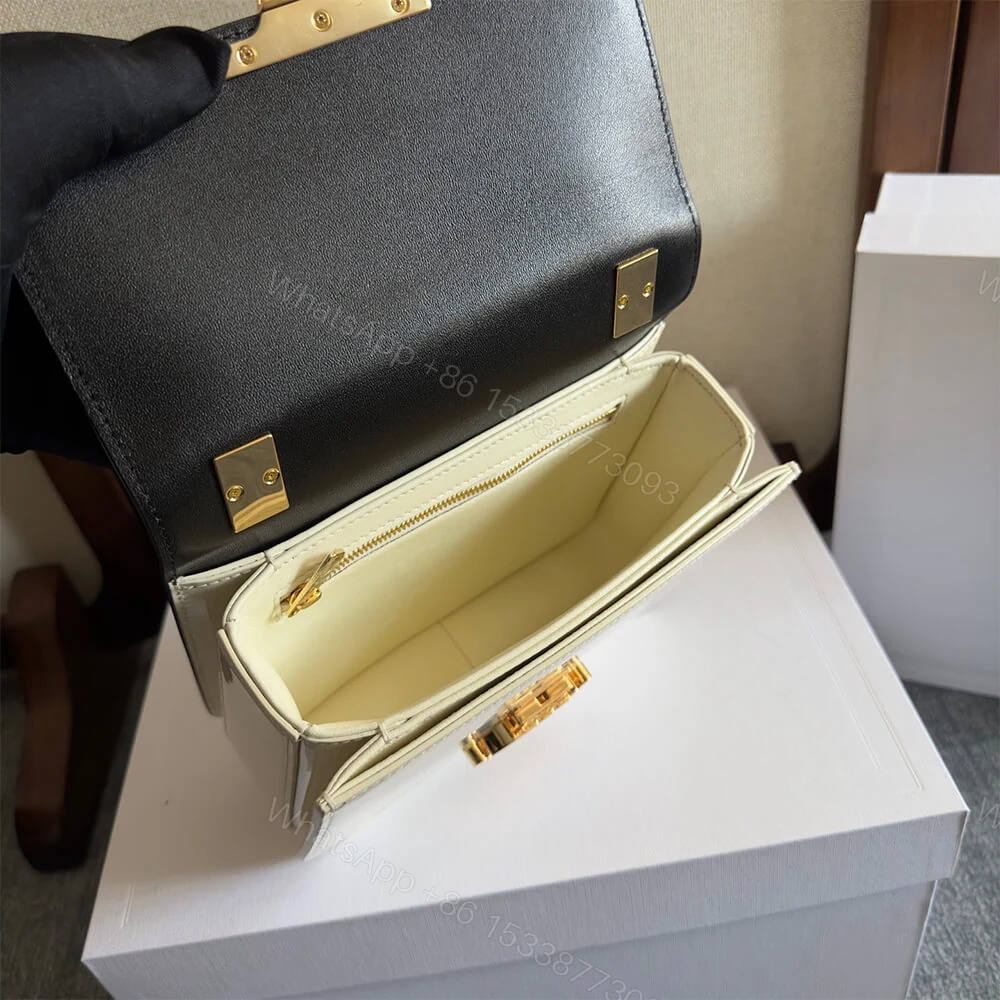 View 8 of CELINE TEEN GARANCE bag in BICOLOUR PATENT CALFSKIN(HIGH-END GRADE)