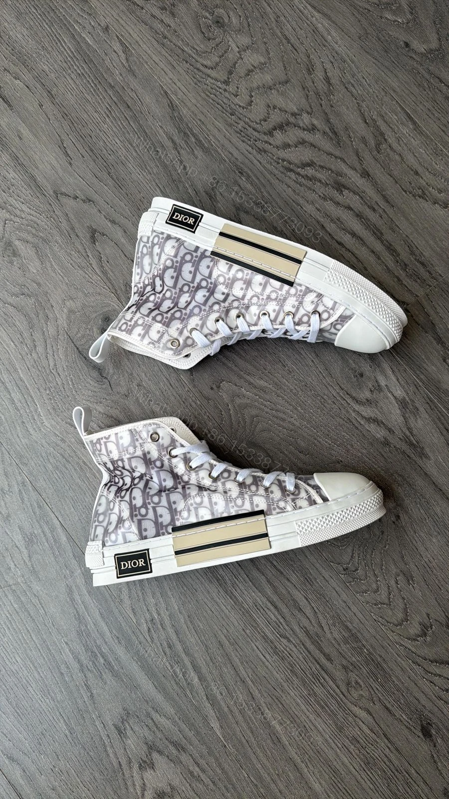 View 2 of First Copy Dior B23 High Sneakers for Men