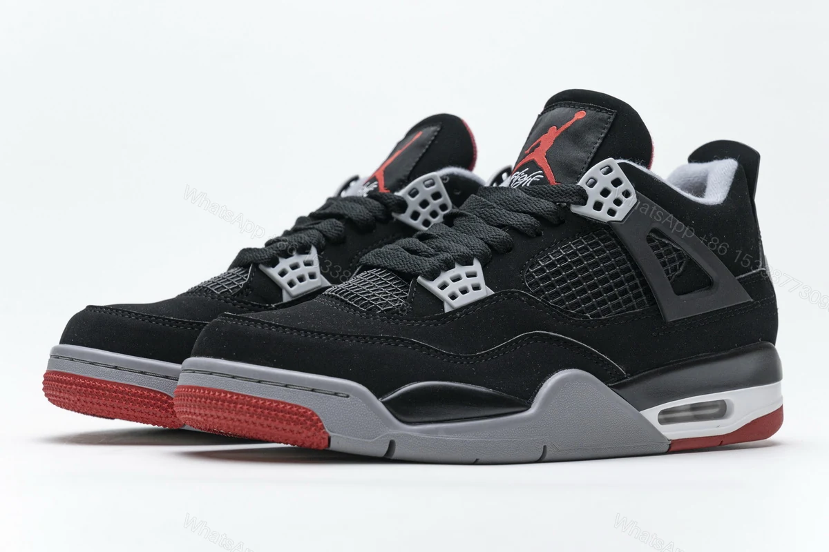 View 7 of Air Jordan 4 Retro Bred 308497-060