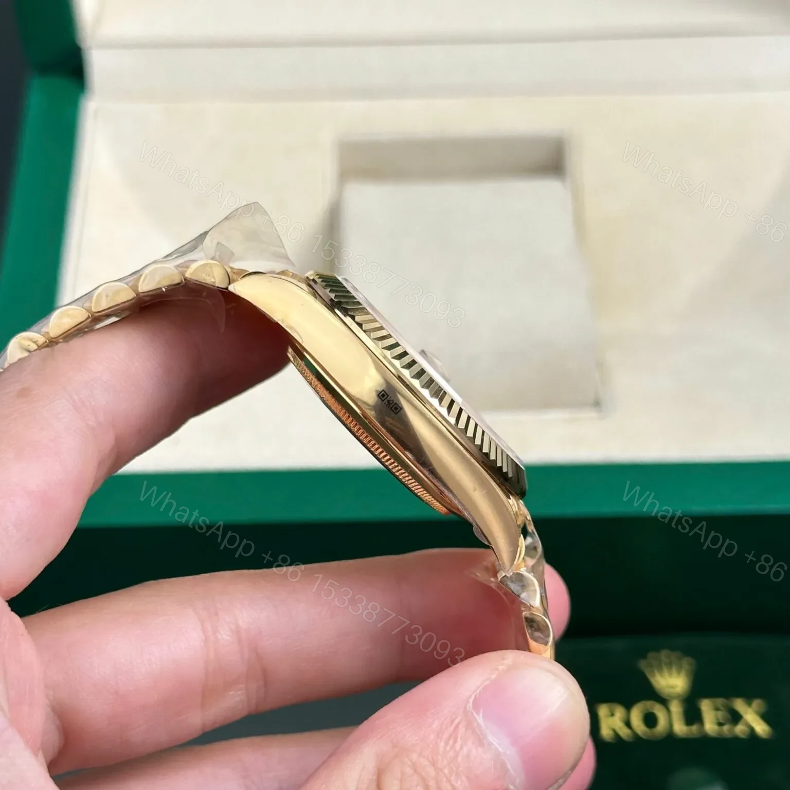 View 7 of Superclone Rolex Day-Date II Champagne Dial 228238 40 mm