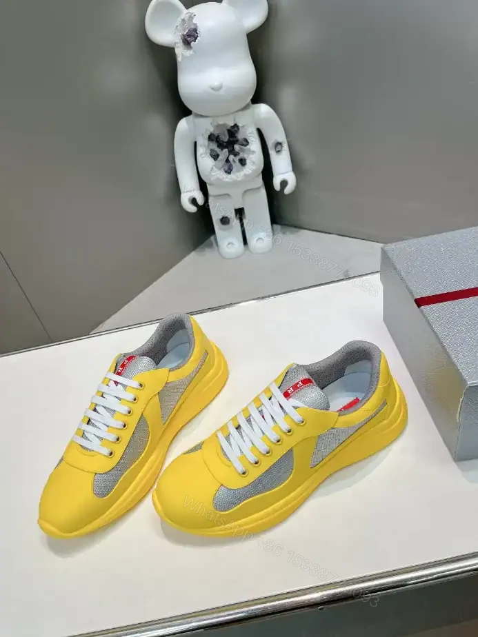 View 2 of PRADA AMERICA’S CUP SOFT RUBBER AND BIKE FABRIC SNEAKERS – PRD003