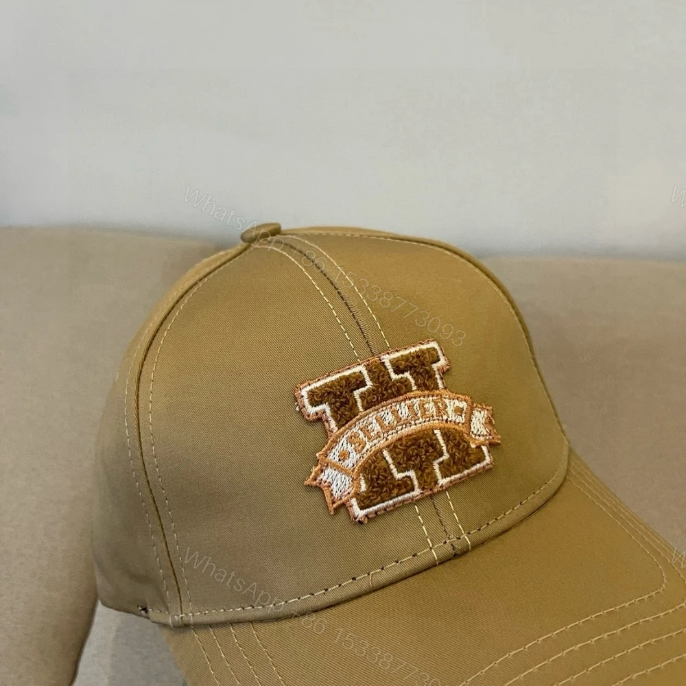 View 4 of Hermes Davis H Sellier Cap Brown H232032N D156