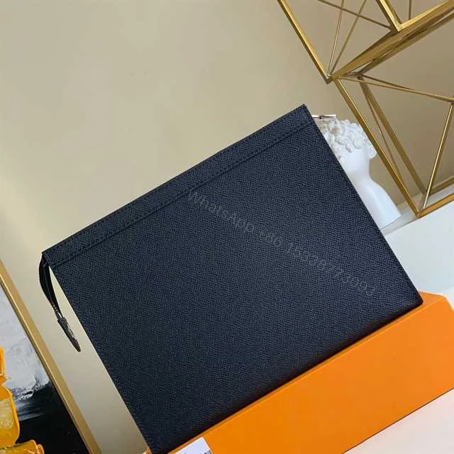 View 6 of LOUIS VUITTON POCHETTE VOYAGE TAIGA LEATHER M30450