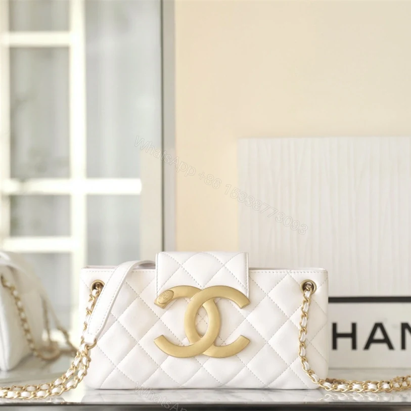 高仿Chanel*24C系列AS4611法棍包白色免檢版 — view 1