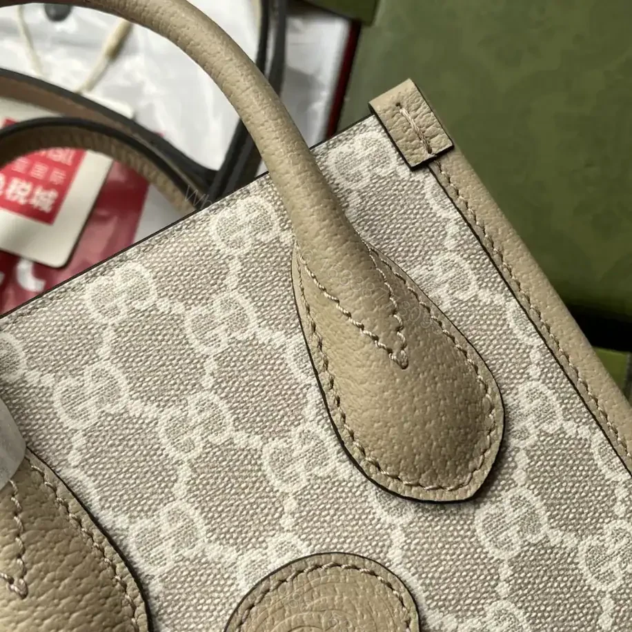 View 5 of MINI TOTE BAG WITH INTERLOCKING G – GBC067