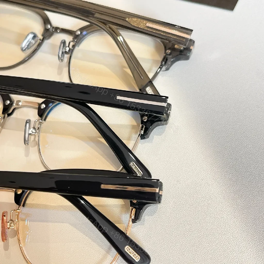 View 5 of Gunmetal Tom Ford Eyewear: Modern Precision, Timeless Proportions