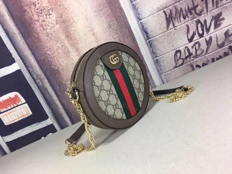 View 7 of Gucci Ophidia GG mini round Shoulder bag women