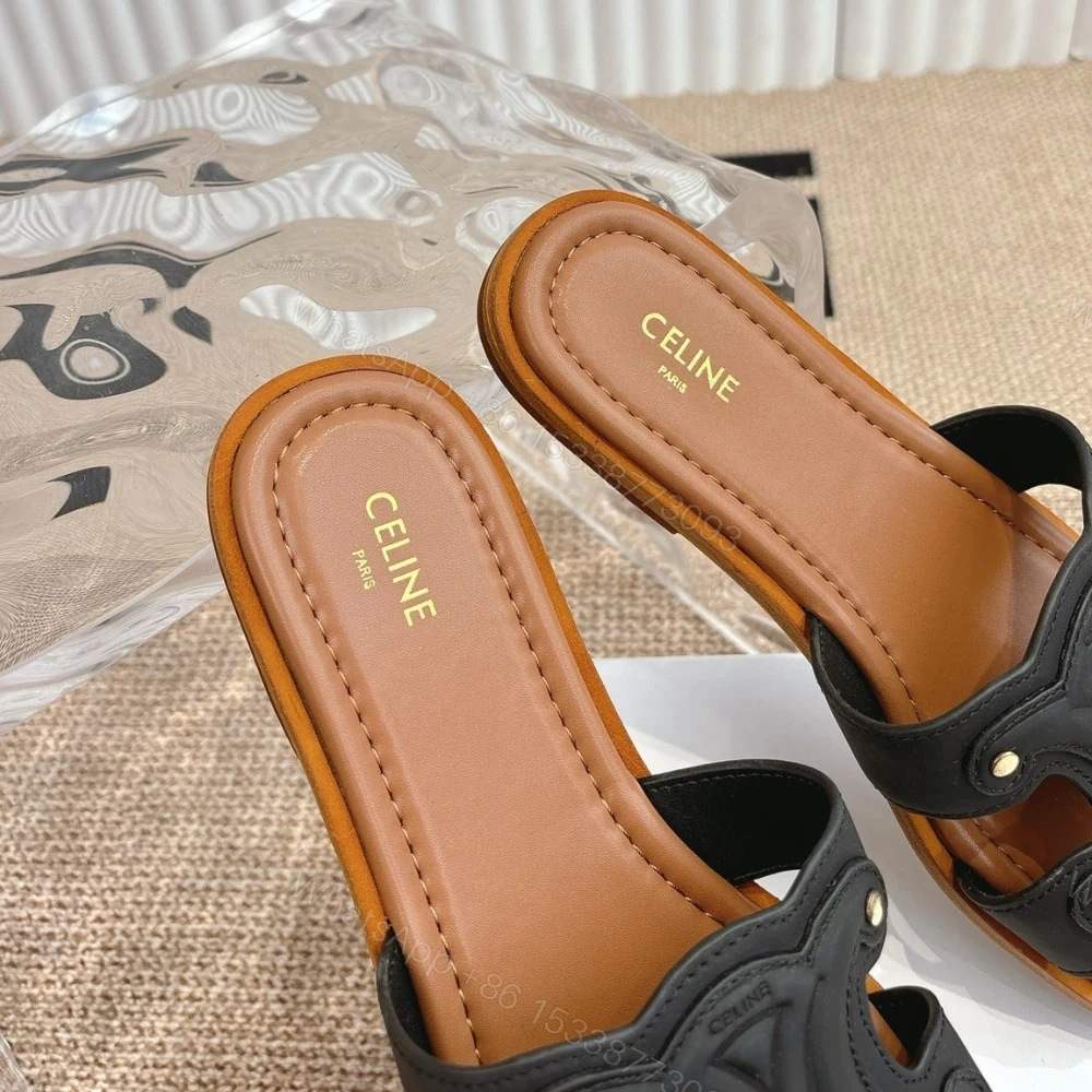 View 4 of CELINE MARINA MULE BLACK