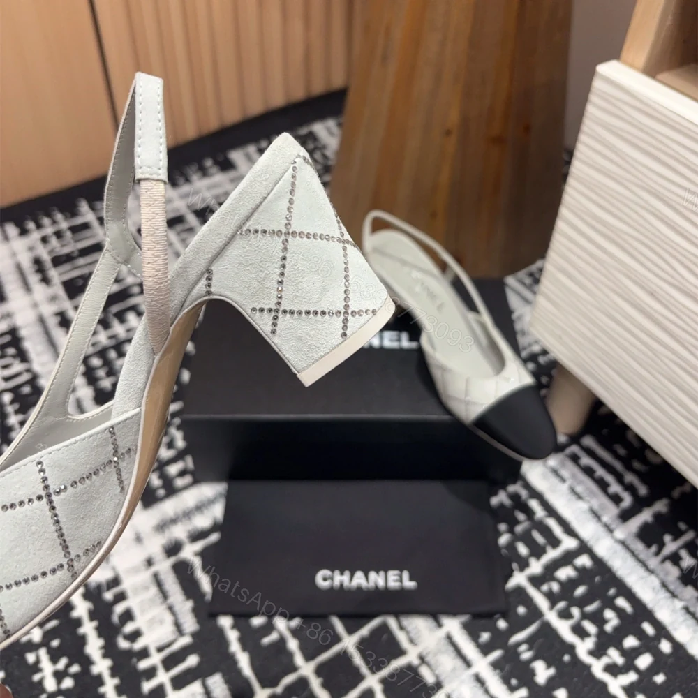 View 6 of 高仿Chanel*25C系列G31319小羊皮休閒單鞋灰色6.5CM免檢版