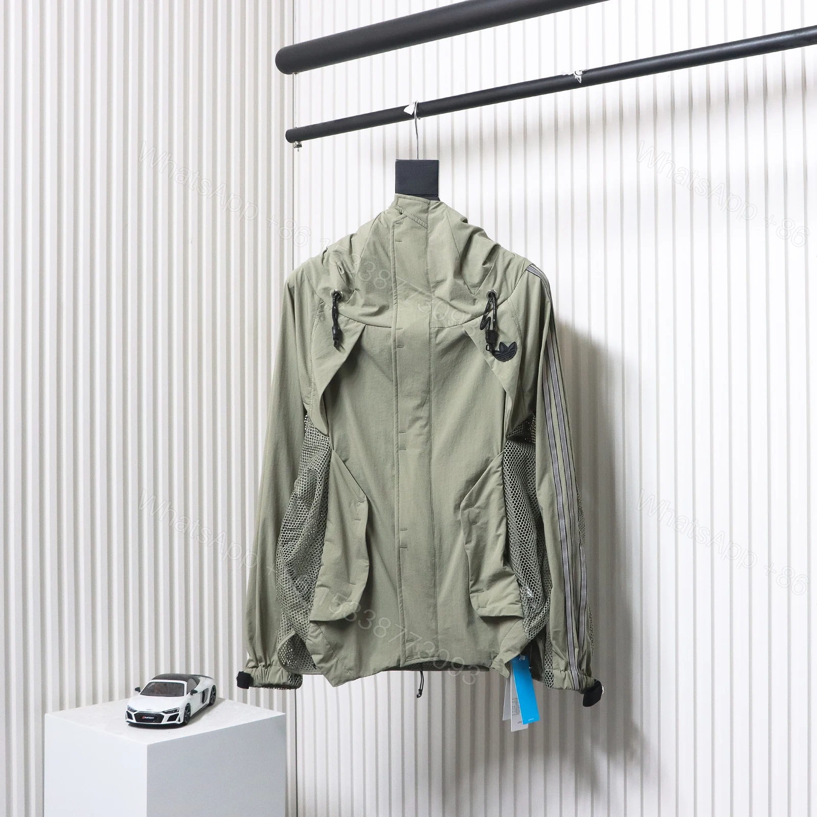 Adidas Detachable Functional Tooling Jacket Grey — view 1