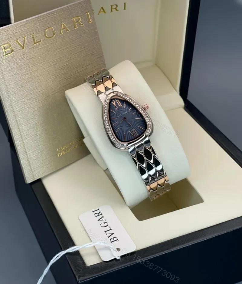 View 2 of Bvlgari Serpenti Seduttori Quartz Blue Dial 34mm