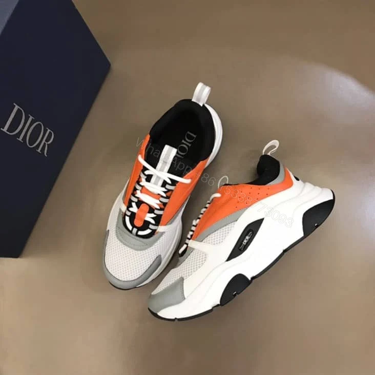 View 5 of B22 SNEAKER TECHNICAL MESH WITH AND CALFSKIN – CD105