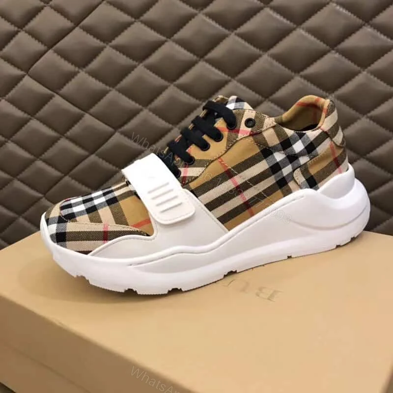 View 6 of BURBERRY VINTAGE CHECK COTTON SNEAKER – BBR1