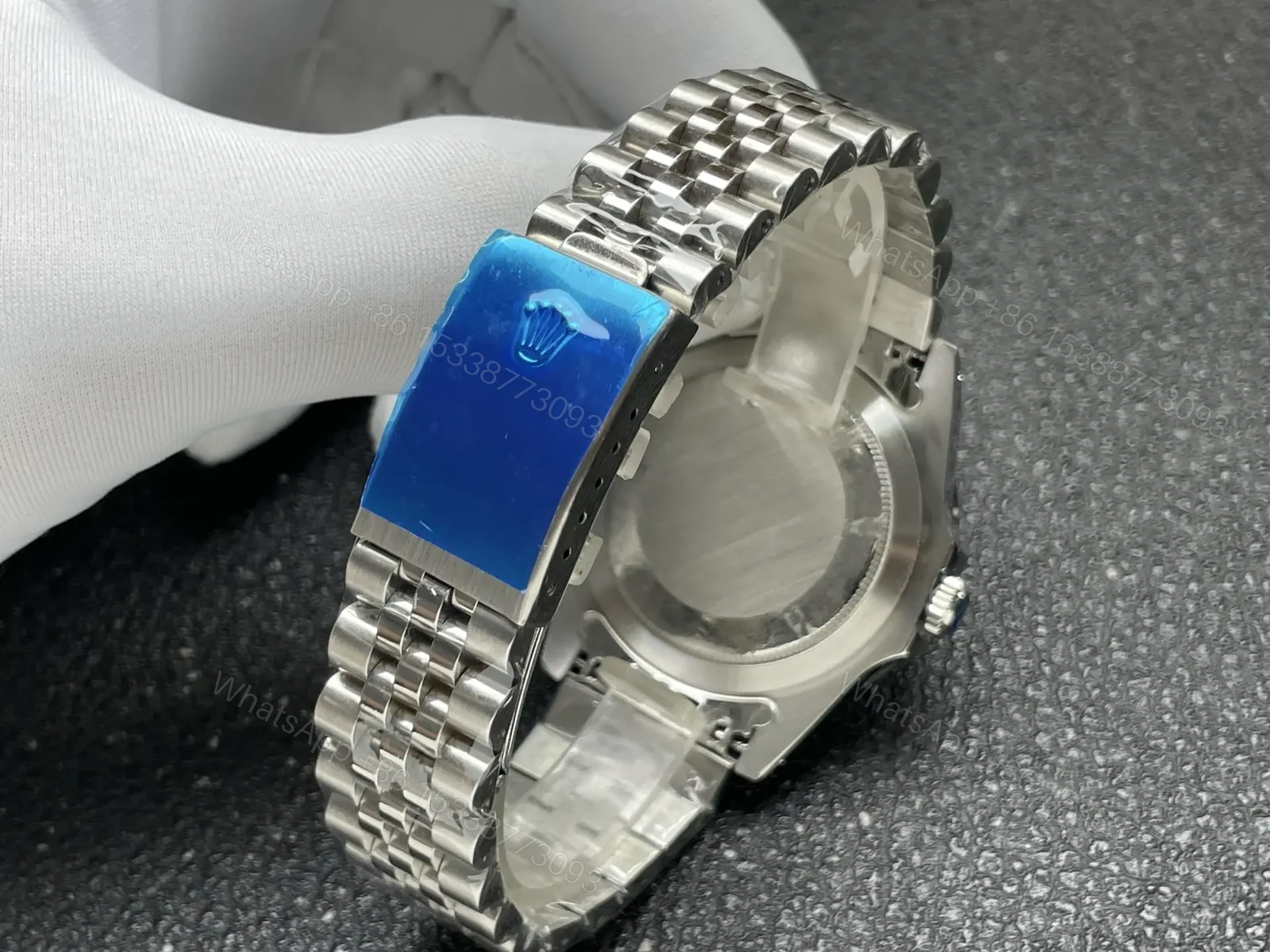 View 5 of Rolex GMT-Master II Pepsi Watch Jubilee Bracelet Ultimate 40MM 126710BLRO-0001