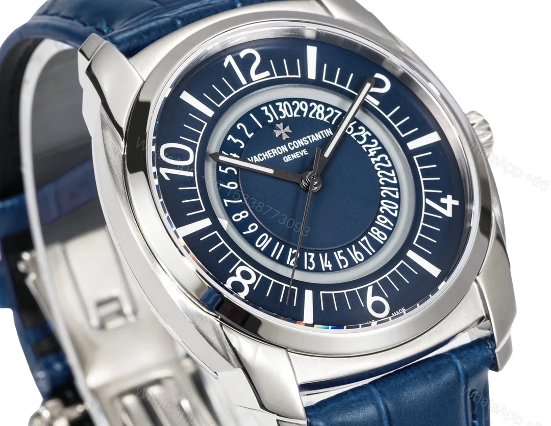 View 3 of Vacheron Constantin Quai de l’Ile Self-Winding Stainless Steel / Blue Dial 4500S/000A-B364