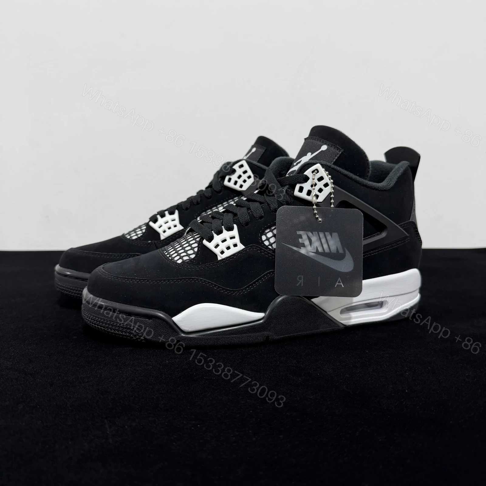 View 8 of Air Jordan 4 Retro White Thunder Reps