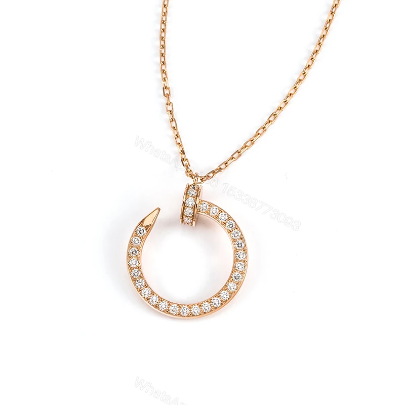 Cartier Juste un Clou Necklace Full Diamonds — view 1