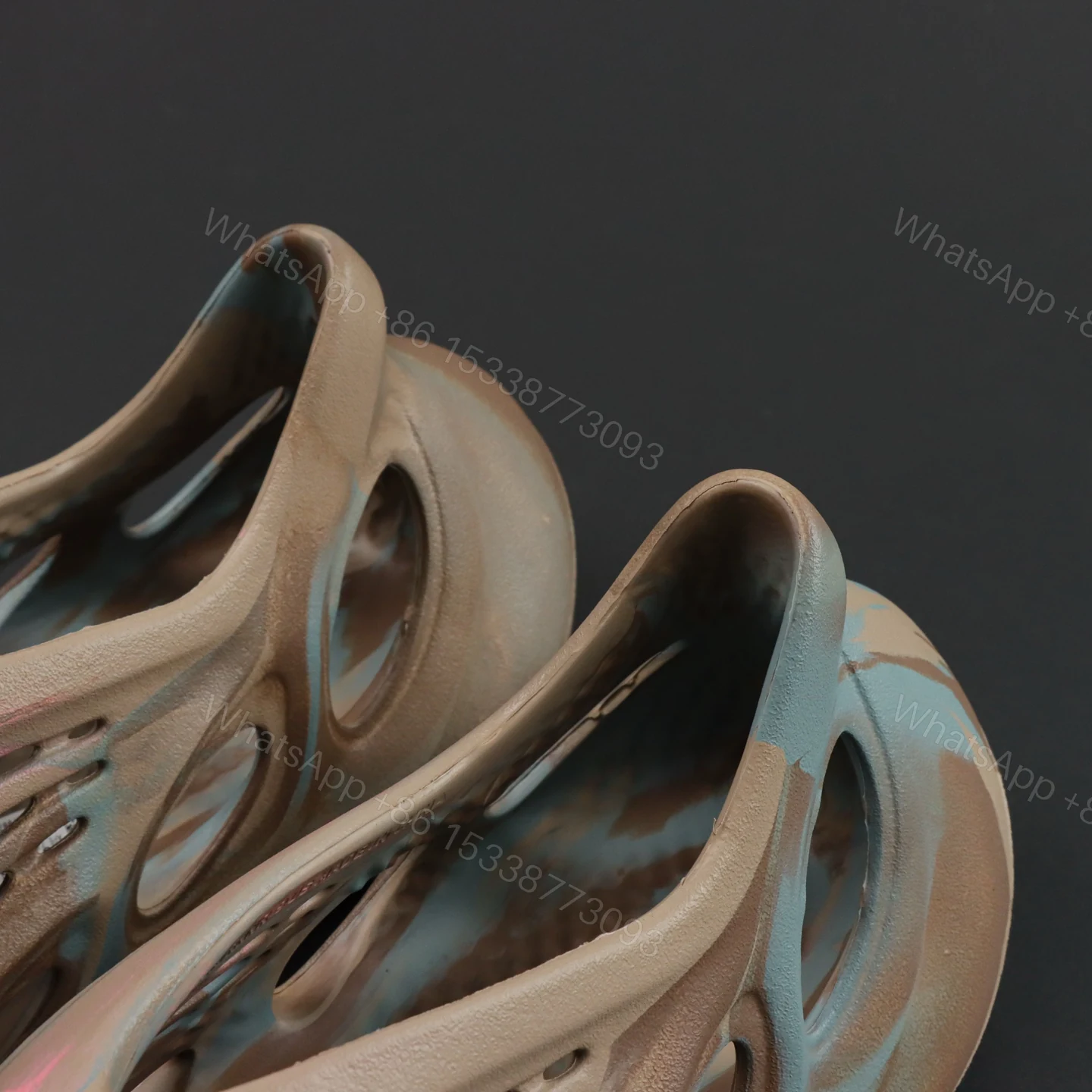 View 4 of Yeezy Foam Runner MX Sand Grey Reps