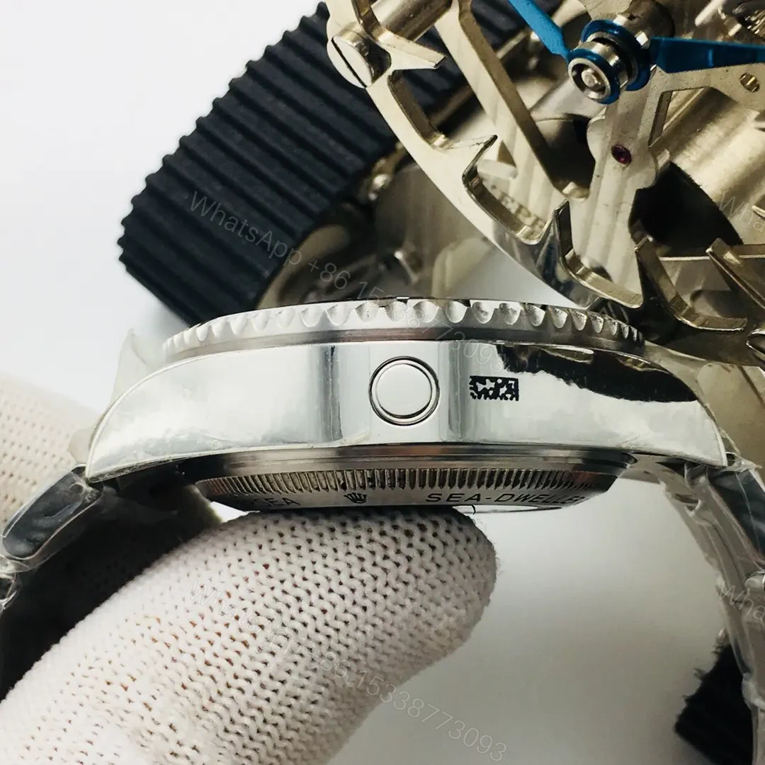 View 6 of Fake Rolex Sea-Dweller Deepsea James Cameron Best Oyster Bracelet 44MM 126610LN-0001
