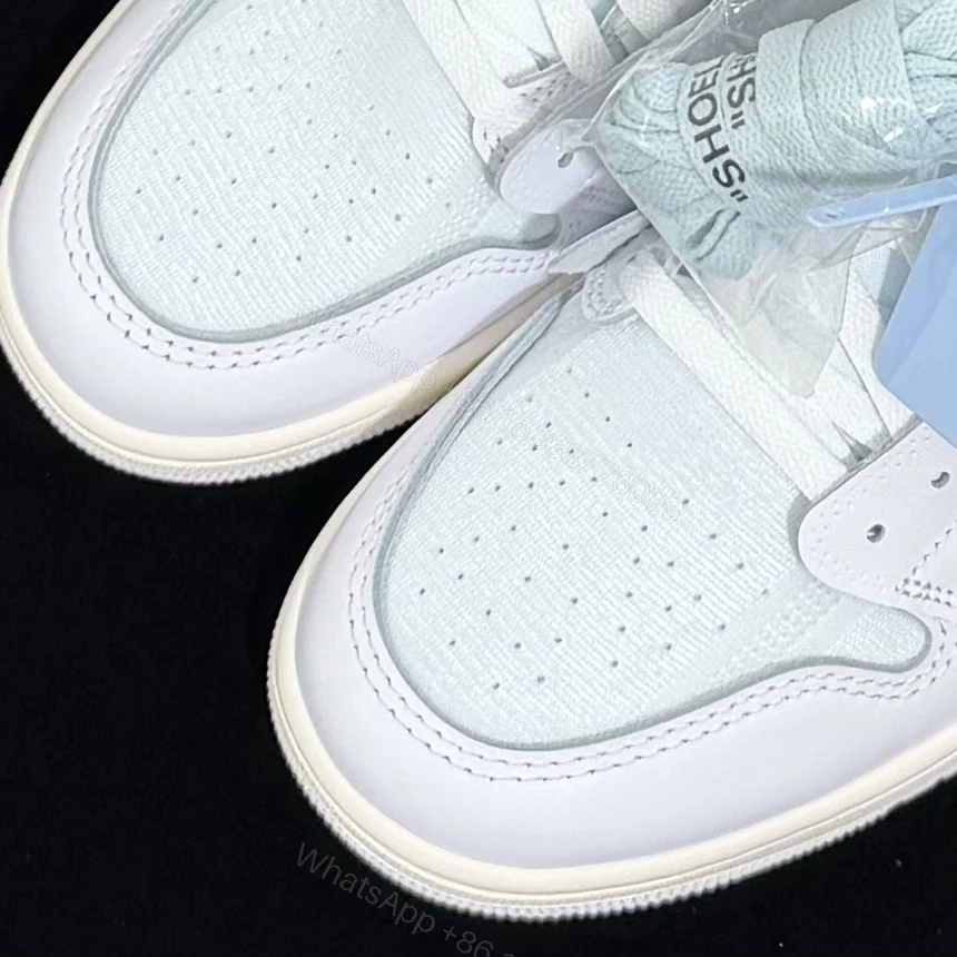 View 4 of Virgil Abloh ArchiveTM x Air Jordan 1 High OG “Alaska” Reps