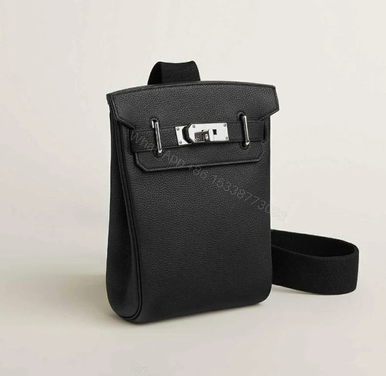 HERMES HAC A DOS TOGO BACKPACK PALLADIUM HARDWARE BLACK 29CM — view 1