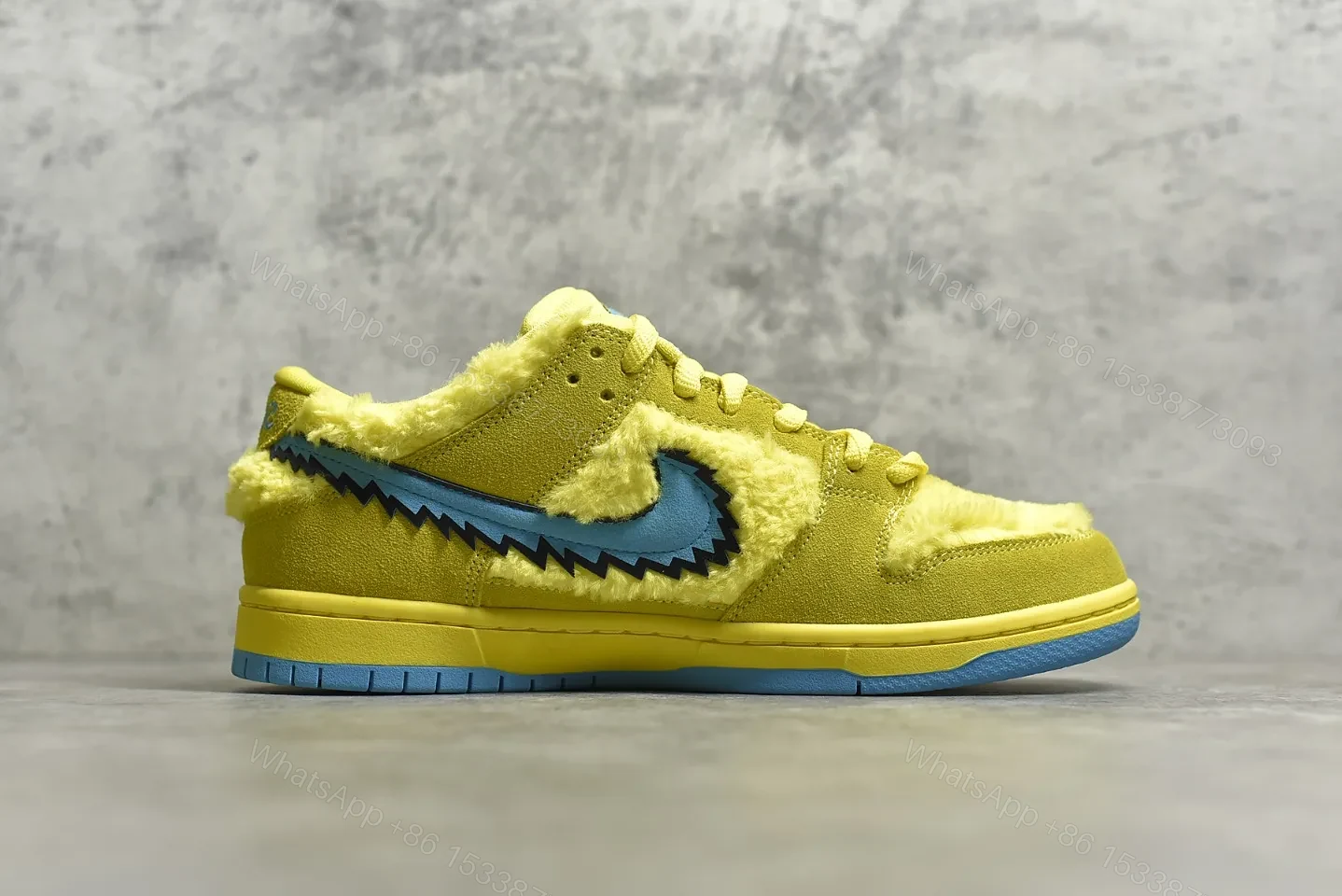 View 2 of Nike SB Dunk Low Grateful Dead Yellow Bears Reps
