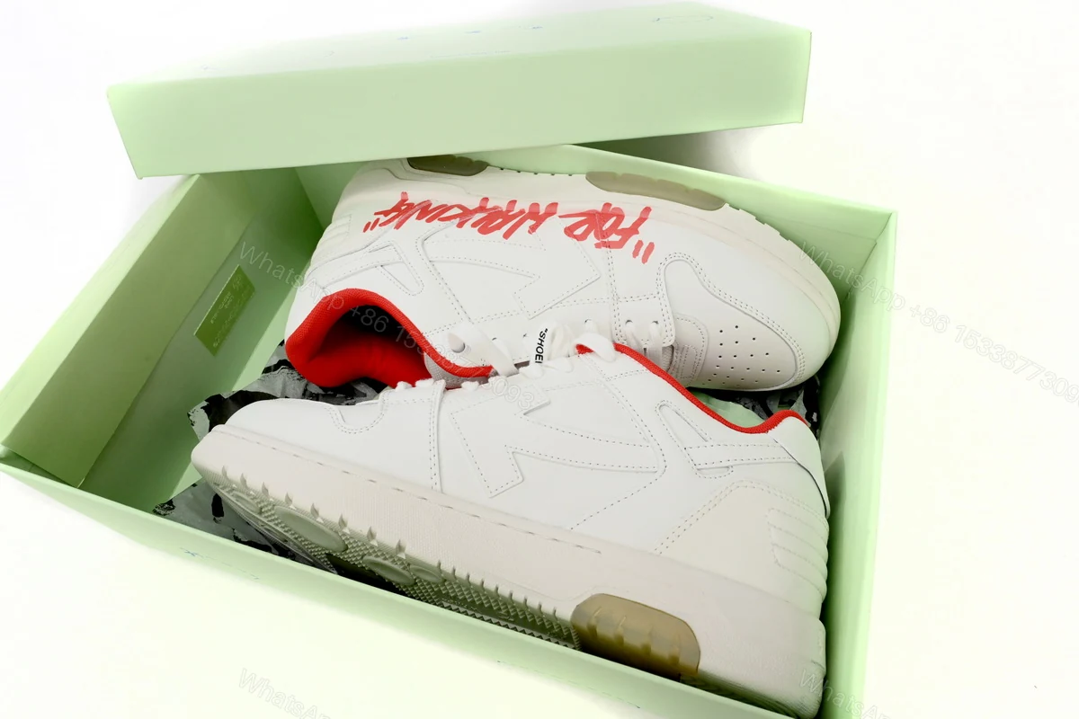 OFF-WHITE Out Of Office Rice White OMIA189 C99LEA00 30125 — view 2
