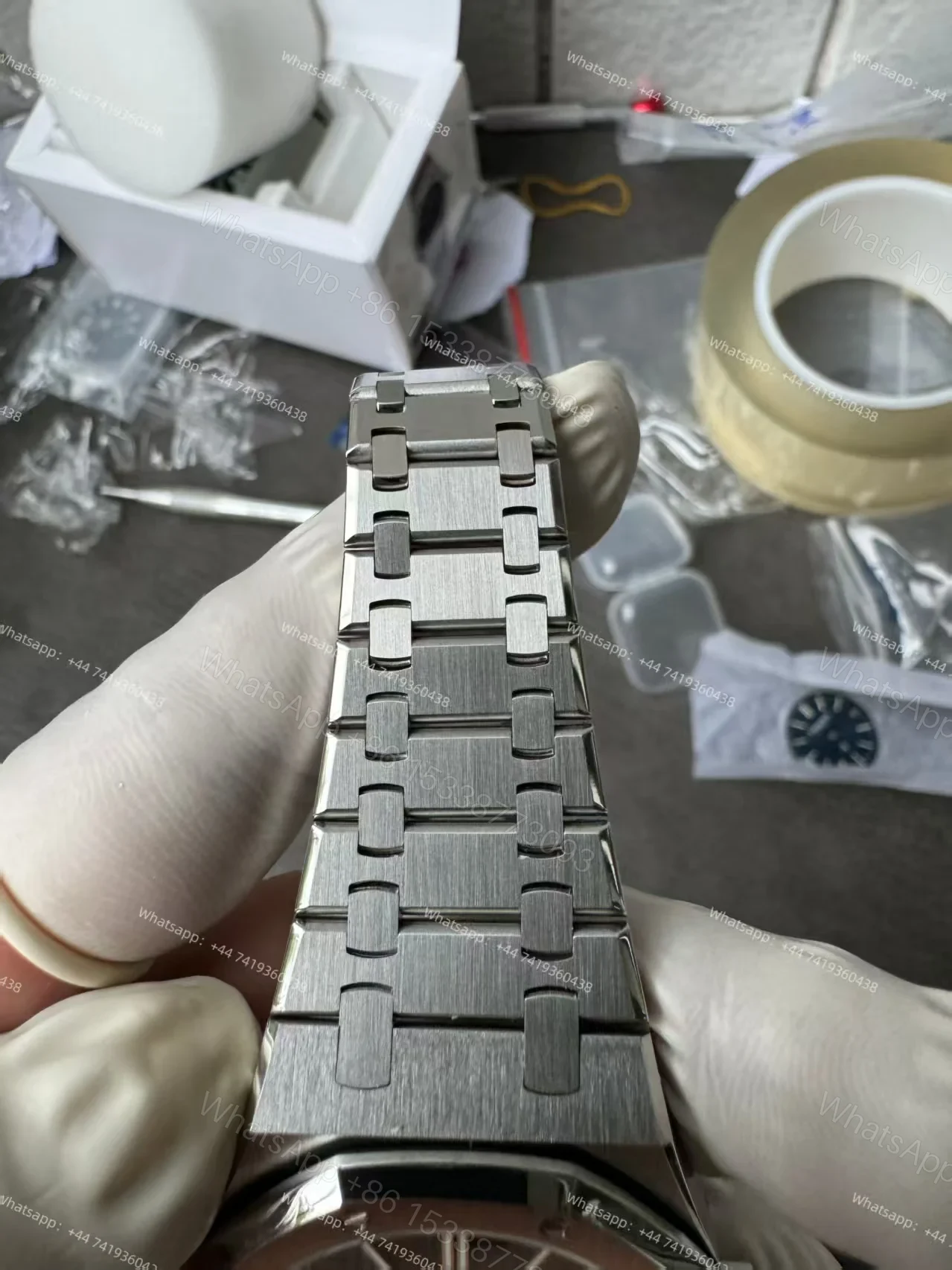 View 14 of Audemars Piguet Super Clone Royal Oak “Jumbo” Extra-Thin 15202ST 39mm