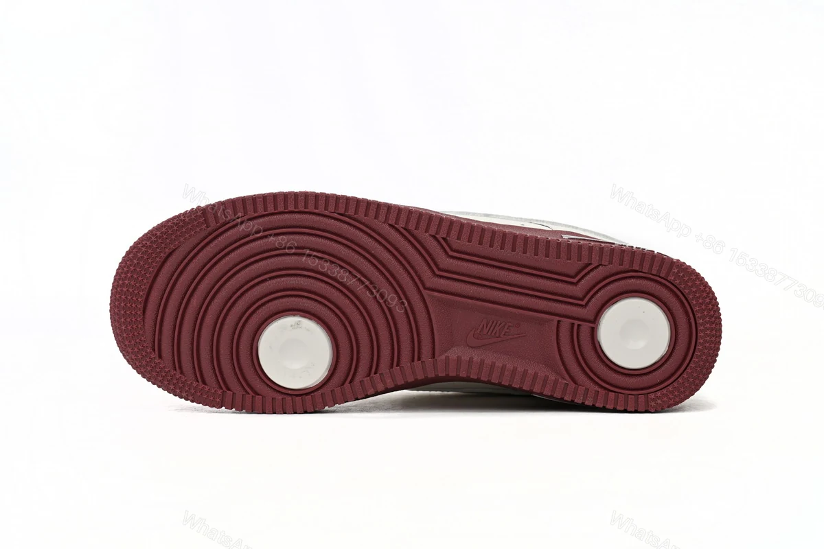 View 9 of Nike Air Force 1’07 Low Beige Red DQ7582-100
