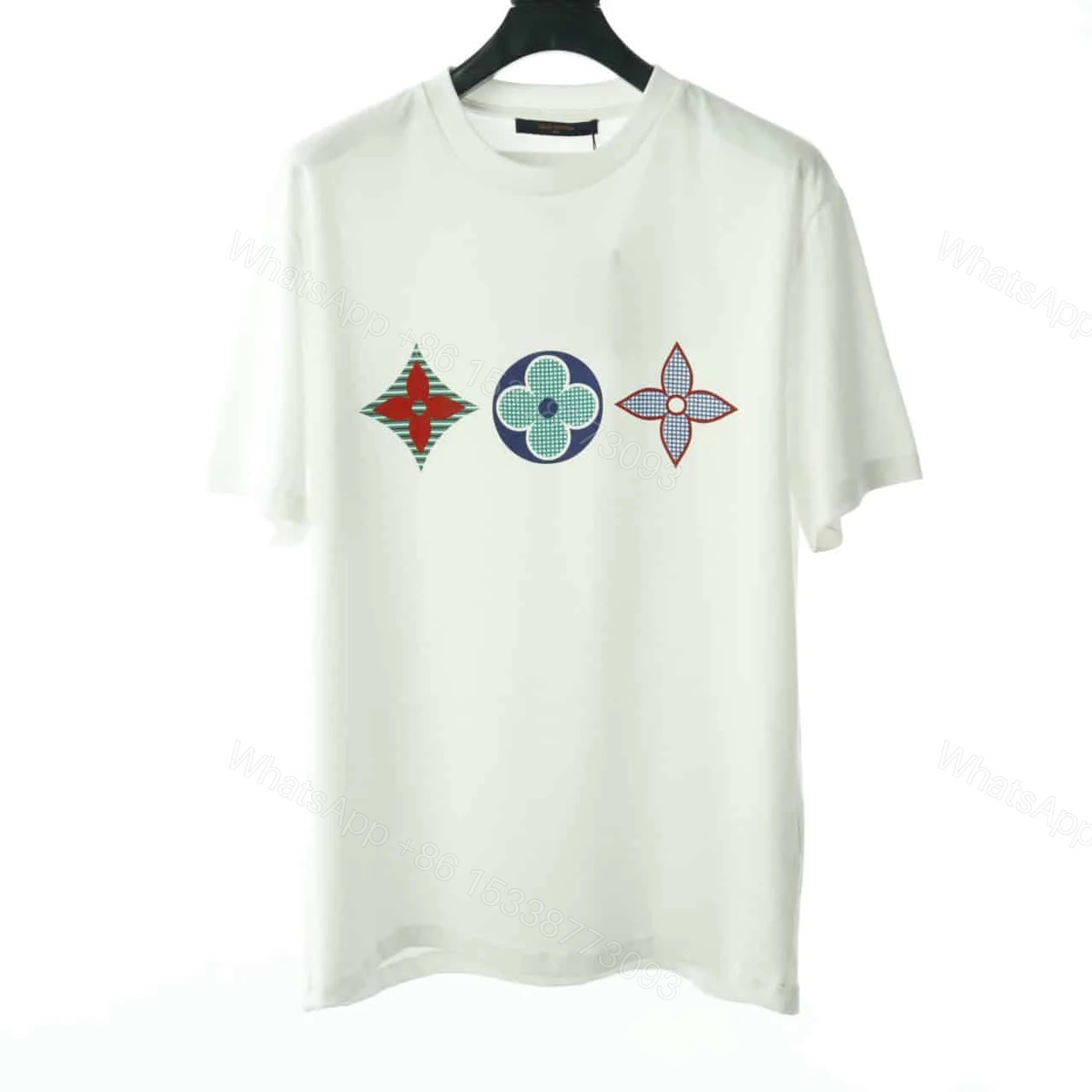 LOUIS VUITTON THREE FLOWER T-SHIRT — view 1