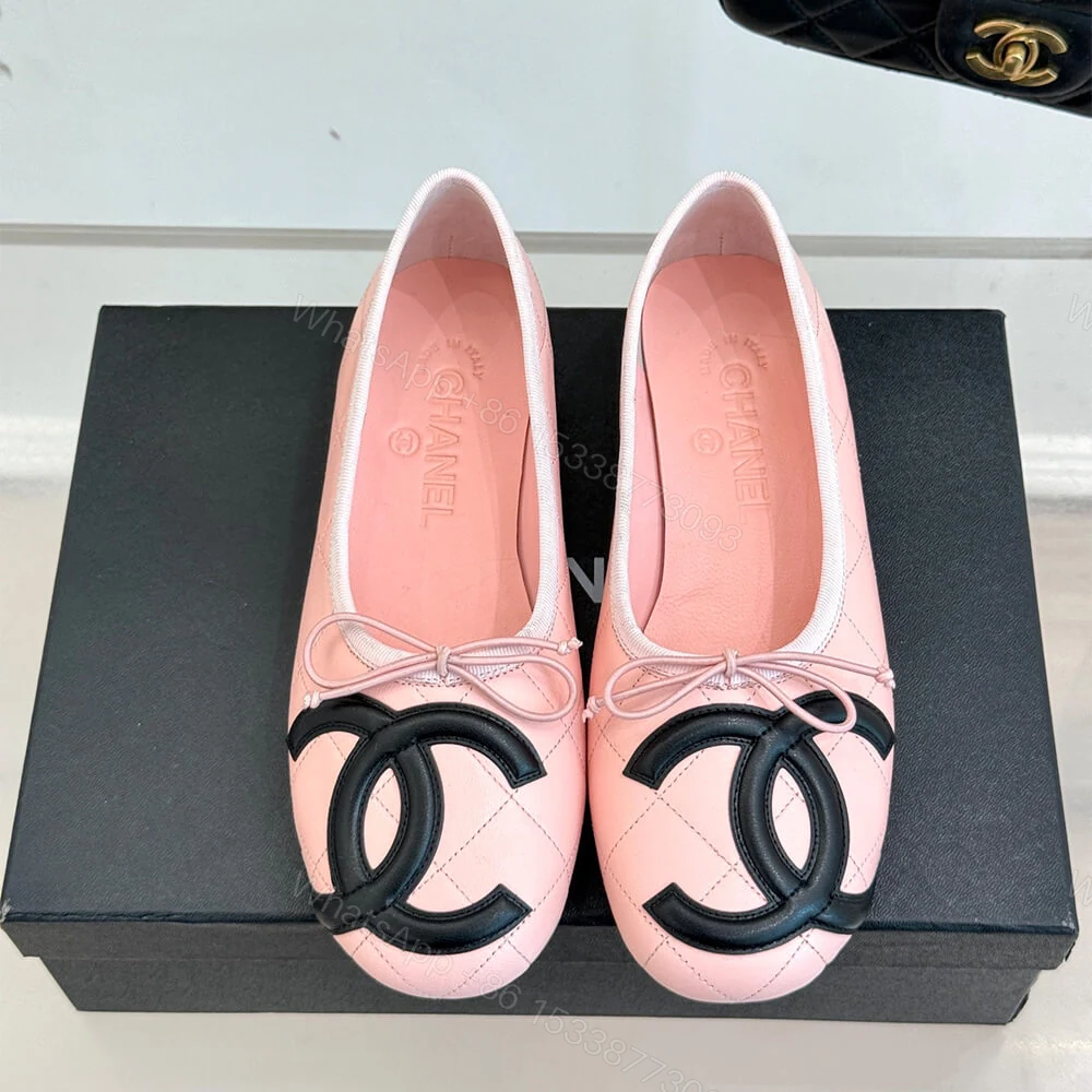 View 4 of CHANEL Quilted Ballerina Flats
