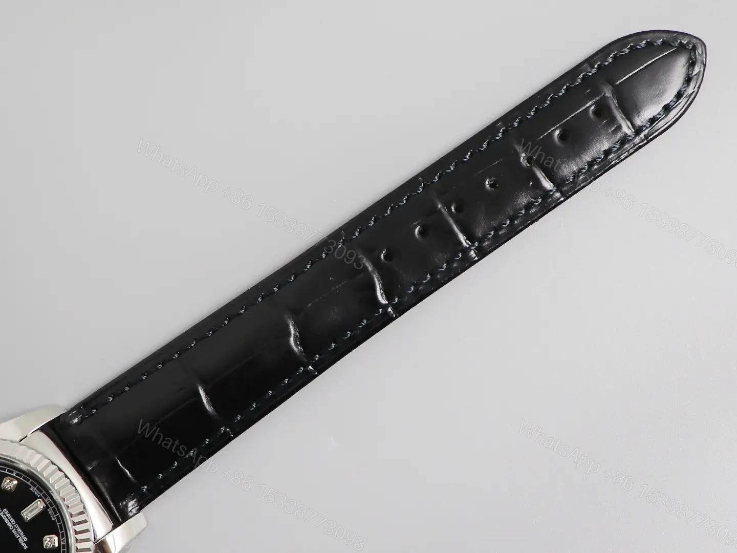 View 6 of Fake Rolex Day-Date Black Diamond White Gold 218239-ROLEX-DD36-WG-BLK36mm
