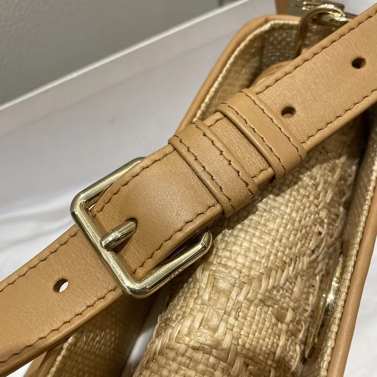 View 8 of Dior-Inspired Woven Handbag: Luxury Everyday Carry