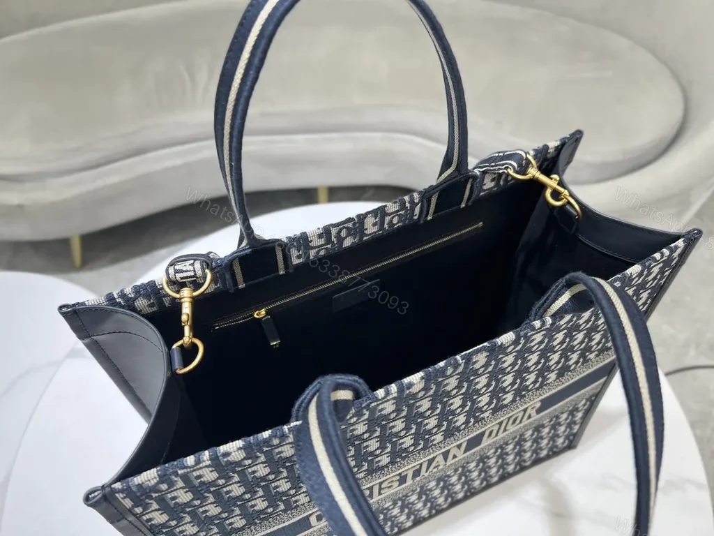 View 6 of Structured Dior Oblique Tote: Everyday Luxury Meets Utility