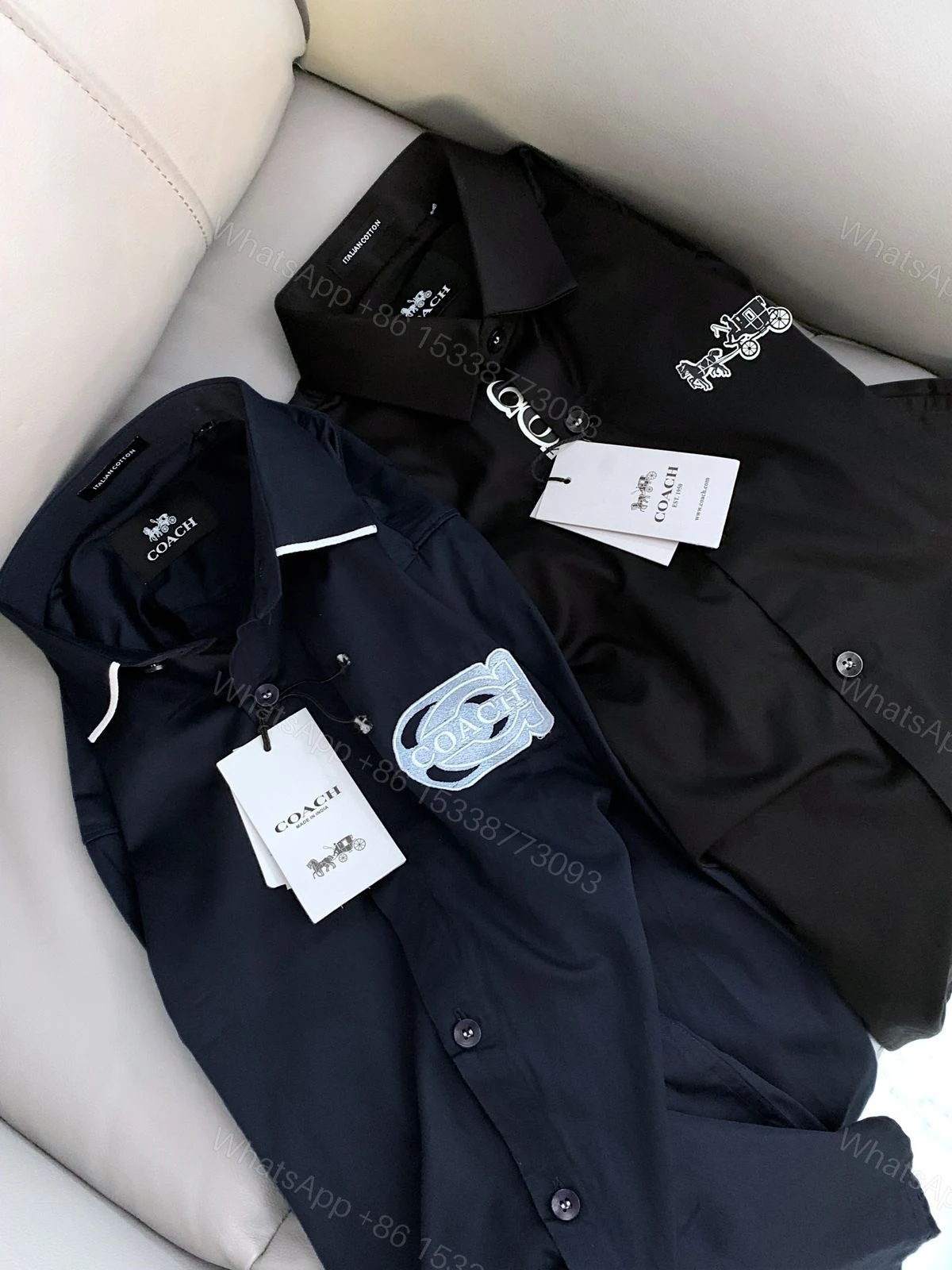 FIRST COPY COACH ORIGINAL SOFT COTTON SUMMER SHIRT — view 2