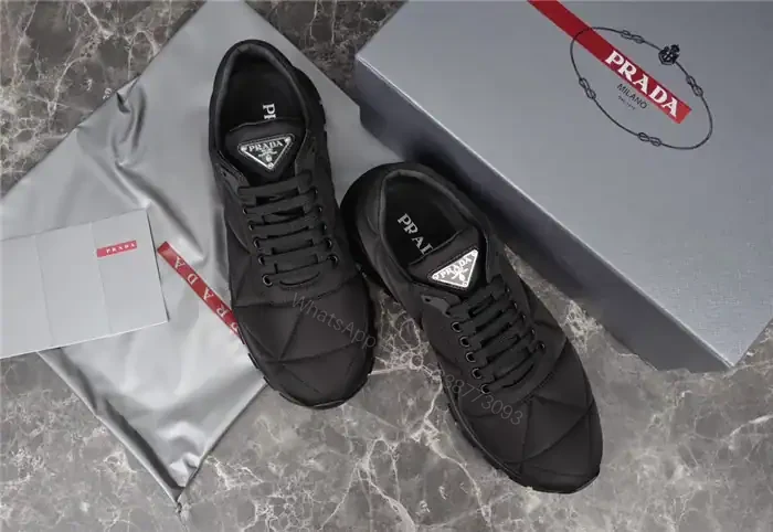 View 7 of PRADA QUILTED NYLON SNEAKERS – PRD041
