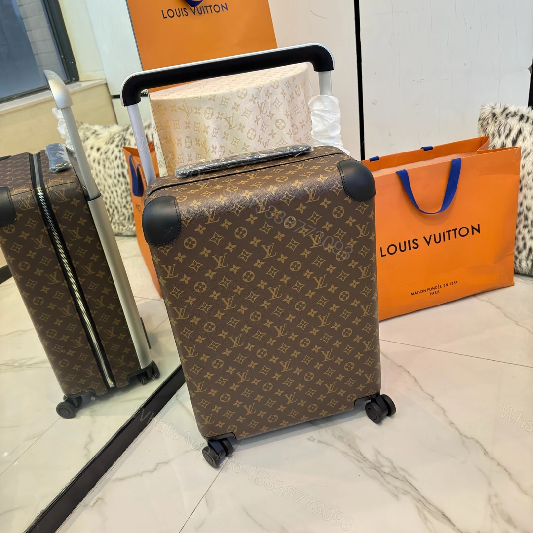 LV 一比一 經典花紋旅行箱 便捷拉桿設計 — view 1