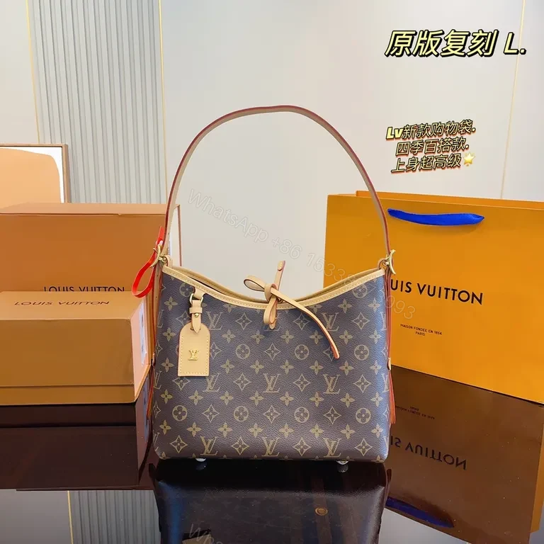 Iconic Monogram Tote: Durable LV-Coated Canvas Everyday Carry — view 1