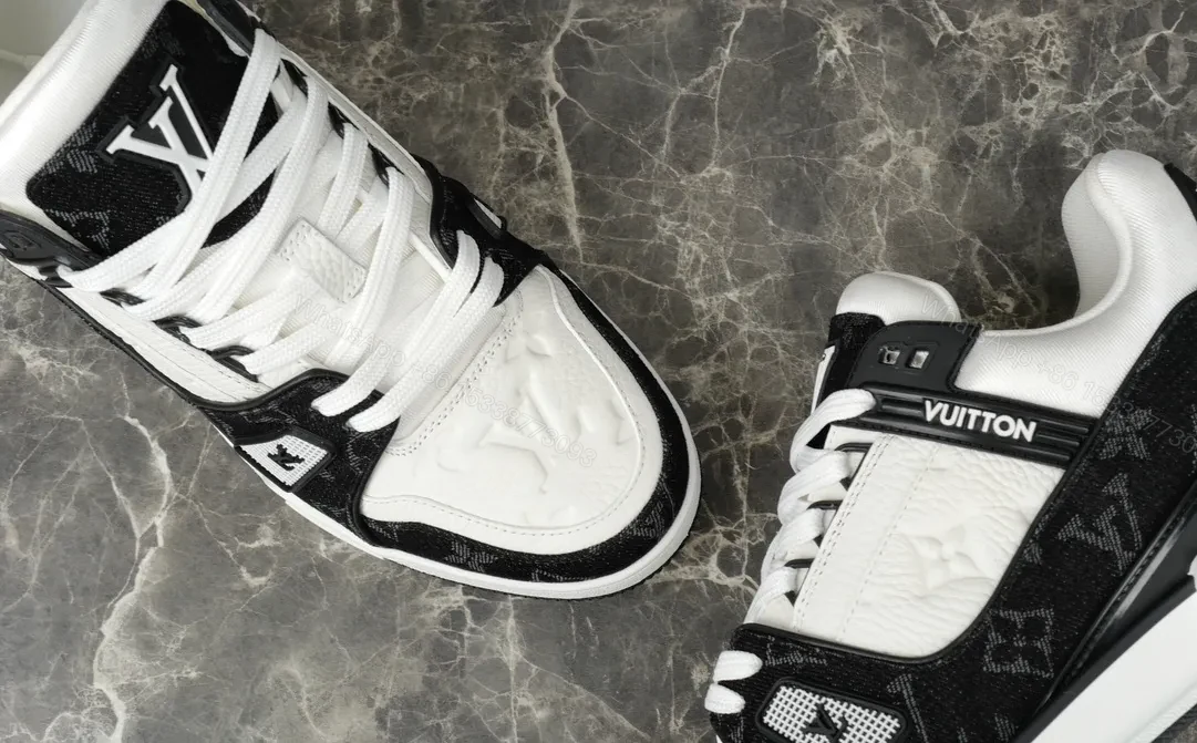 View 6 of Modern Contrast-Block Luxury Sneakers: Bold Comfort