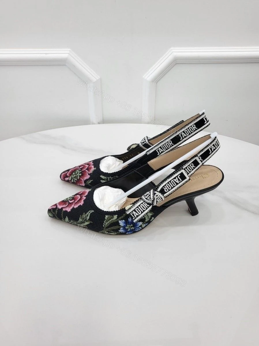View 4 of FIRST COPY Christian Dior Slingback Heels