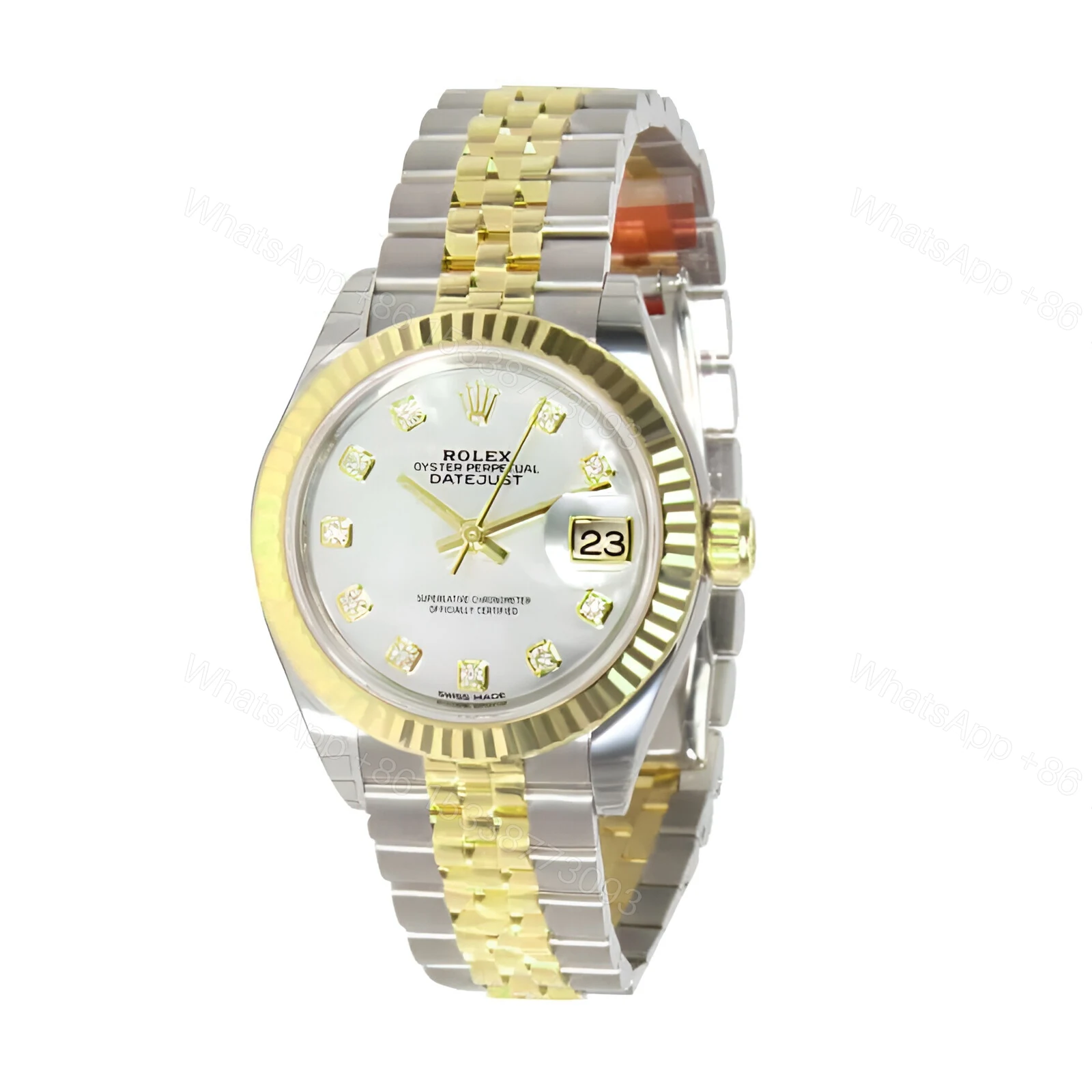 View 2 of Rolex 279173 Diamond Replica