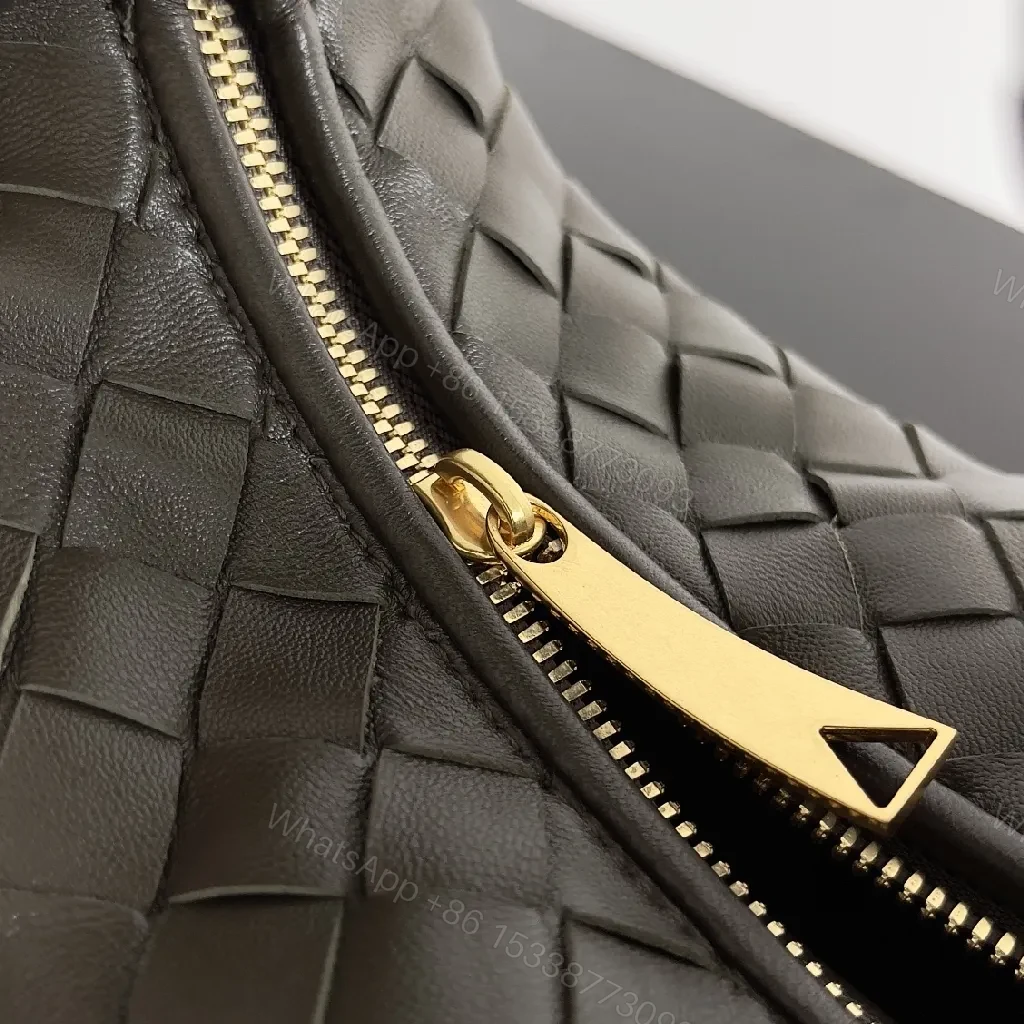 View 9 of Woven Leather Mini Bag: Structured, Compact Luxury Carry