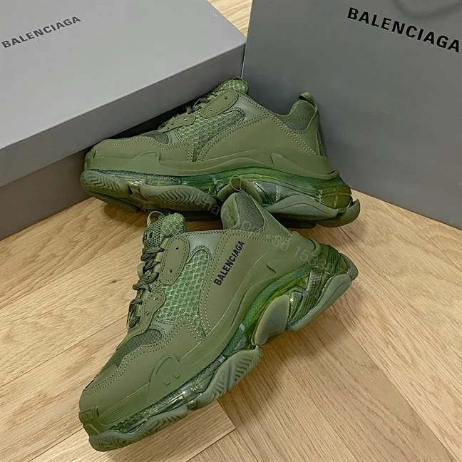 View 3 of BALENCIAGA MEN’S TRIPLE S SNEAKER CLEAR SOLE – BB188