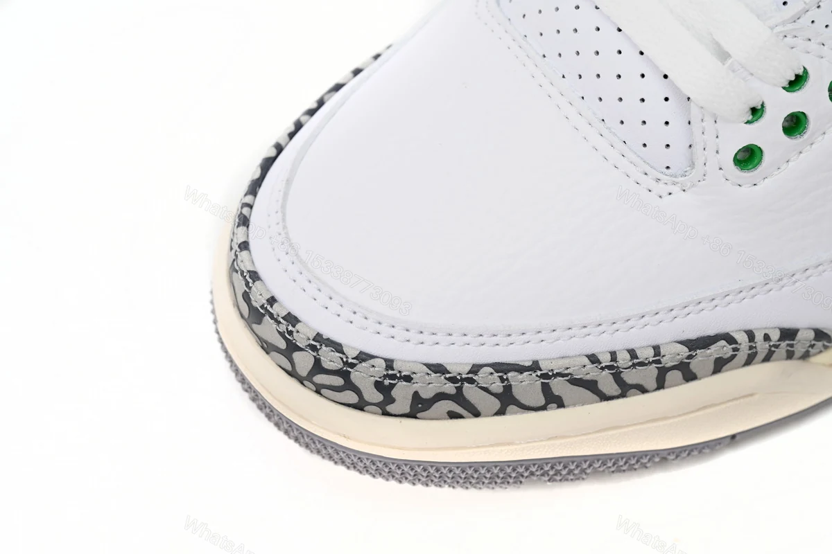View 8 of Air Jordan 3 Lucky Green CK9646-136