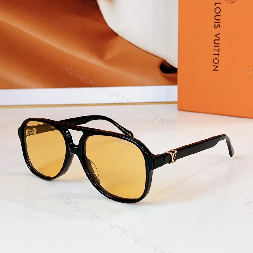 View 2 of Bold Glasses: Black Acetate, Polarized, Designer-Style Sunglasses